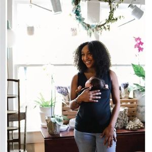 Lalabu Soothe Shirt, baby wearing.  Used once